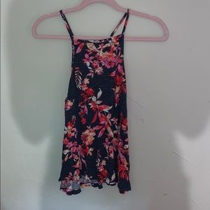 Floral tank top